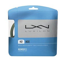 Luxilon 큰 Banger Ace 18 테니스 끈 스트립 선 세트 Luxilon Big Banger Ac