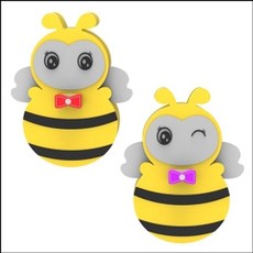 [더귀한]무게중심 꿀벌 오뚝이 5인용#2907EA, 쿠팡 본상품선택