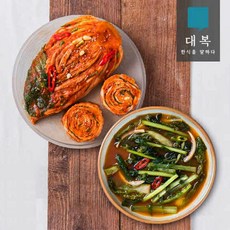 대복 포기김치 2kg+열무물김치2kg (꽃게육수로 시원하고 아삭한 맛), 01. 대복 포기김치2kg+열무물김치2kg, 2kg, 1개