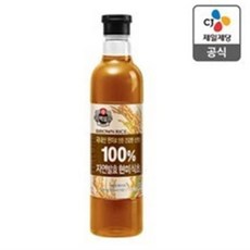 CJ 백설 건강발효 현미식초, 8개, 800ml