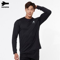 [레노마] 남성 비치 루즈핏 팜트리 래쉬가드 TOP_RN-TS19925UC