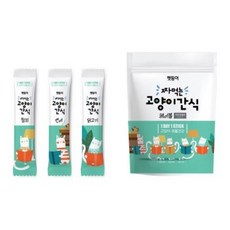 펫둥이 짜먹는 고양이 간식 3가지맛 30p, 참치, 연어, 닭고기, 2세트