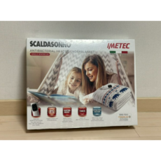 [23년형]이탈리아 이메텍전기요 프리미엄 전자파안심 스마트 항균순면 싱글 IMC-904 (곰)