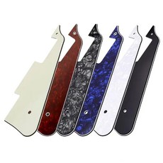 사일런트기타 모가비기타 크래프터 6 색 Pickguard 3Ply 스크래치 플레이트 깁슨 Sg 표준 교체 부품 및 액세서리