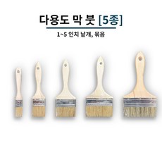 오일스텐인평붓4인치