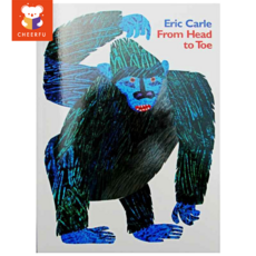 From Head to Toe By Eric Carle Paperback 교육용 영어 그림책 아이들 선물 이야기책