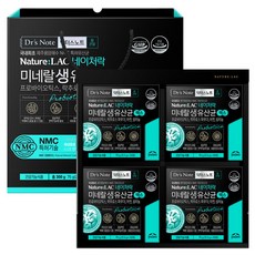 한국생활건강 팔레오 닥터스노트 생유산균 맥스 선물세트 75g (3g x 30포) 4개입, 단품없음, 4개