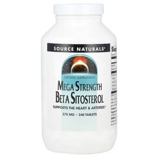 소스내추럴스 베타 시토스테롤 375mg 시스테롤 효능 240정, 1개