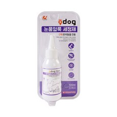 애견 눈 밑 얼룩 자국 제거 강아지눈물지우개 눈물약, 1개