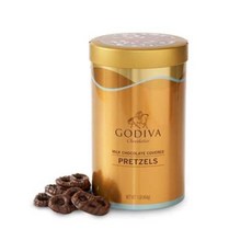 고디바 쇼콜라티에 밀크 초코 커버드 프레즐 프레첼 16oz(454g) Godiva Chocolatier Milk Chocolate Covered Pretzels, 454g, 1개