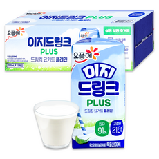 빙그레 요플레 이지드링크 플레인, 200ml, 12개