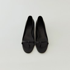 테온셀 모이아 wedge flip-flops (black) - 모이아