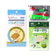 서울안대 플러스 3종 (곡면+돌출+평면), 1세트, 3개입