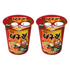 농심 너구리 소컵 62g, 108개