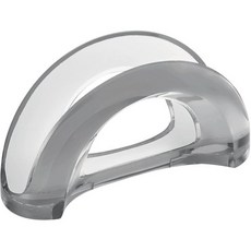 이탈리아 Guzzini 글램빈티지 투톤 냅킨 홀더 스카이 그레이 18.4 x 7.2 9.6cm 2490009, 1개, 1개입