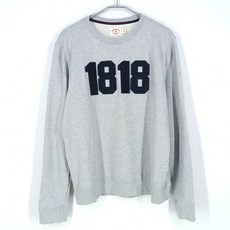빈티지다온 브룩스브라더스 남 1818패치 라운드맨투맨 그레이L