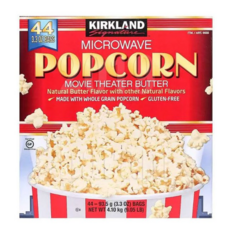 코스트코 커클랜드 시그니춰 전자레인지 팝콘 4.10kg 44개