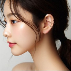 초강력 무알러지 티타늄 링귀걸이 링피어싱
