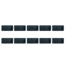 PC 노트북 USB 포트 먼지 마개 보호 캡 실리콘 10개입, UC-CP46