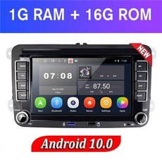 Podofo 2din 7 인치 안드로이드 자동차 멀티미디어 플레이어 GPS Wifi 오디오 라디오 스테레오 좌석 Octavia 골프 5 6 Touran Passat B6 B7 Ye, 협력사, 캠없는 16G 1 개