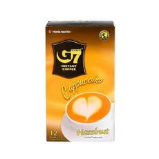 G7 카푸치노 헤이즐넛 커피믹스 수출용, 18g, 1개입, 24개