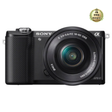 소니 A5000L 미러리스 카메라 + SELP1650 파워줌 렌즈 KIT, A5000 (블랙)