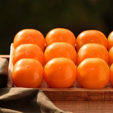 프리미엄 청도 반시 씨없는 감 홍시 고당도 단감, 1박스, 중대과 3kg(20과내외)
