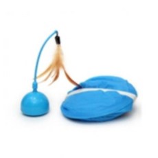  고양이장난감 고양이 아워펫 깃털 하우스 1P 텐트 흥미유발 장난감 고양이터널, 상세페이지 참조 