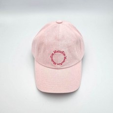 마뗑킴 마카롱 로고 볼캡 모자 IN LIGHT PINK MK2400HT003MLP