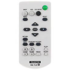 Allimity RM-PJ8 RMPJ8 Replacement Remote Compatible with Sony Data Projector VPL-PXZ10 VPL-DX142 VPL