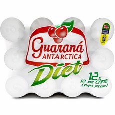 Guarana ANTARCTICA Guaraná 과라나 안타티카 다이어트 과리나맛 소다 Flavoured Diet Drink 350ml 12캔