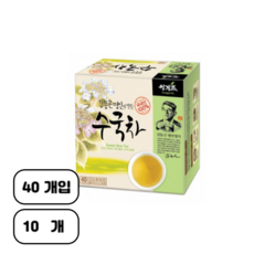 쌍계 쌍계명차 김동곤 명인이 만든 수국차 40+40T, 1.2g, 40개입, 10개