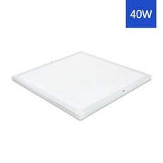 장수램프 LED 샤인 슬림 평판등 450x450 플리커프리 40W, 주광색, 1개 - tb40led