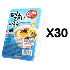 쿡시 쌀국수 멸치맛 1박스(30입), 30개, 92g