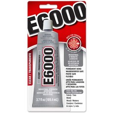 E6000 230010 크래프트 접착제 3.7 액량 온스, 단일상품