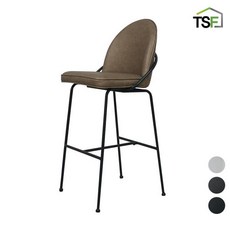 티에스퍼니처 I 미라쥬 빠체어 카페 인테리어 바의자, 블랙