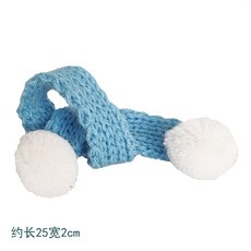 작은 머리 동물 모자 앵무새 햄스터 머리 장식 악세사리 의상 귀여운, 1개, 38.큰 파란색 스카프