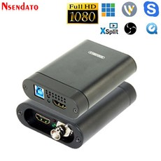 USB3.0 60FPS SDI HDMI 비디오 캡처 상자 FPGA 그래버 동글 게임 OBS vMix Wirecast 용 라이브 스트림 방송 녹음 스트리밍|비디오 & TV 튜너, 단일, 1개, with box
