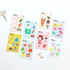 위드지저스 그레이스벨 헬로제인 에폭시 스티커 택1 - 말씀 꾸미기스티커 데코스티커 기독교팬시, 05.라인