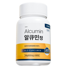 알츠큐어 알큐민정 알큐민 정, 1개, 60정
