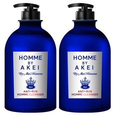 AKei. 涼爽男性私密處清潔露, 2瓶, 550ml