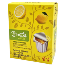 꽃샘식품 꽃샘 꿀레몬차포션, 30g, 15개입, 1개