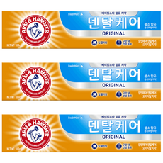 Arm & Hammer 牙科護理原裝牙膏, 100克, 3個