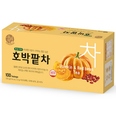 SONGWON 南瓜紅豆養生茶, 1.3g, 100包, 1盒