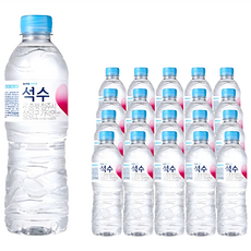 하이트진로 석수 500ml 40개 4세트 (160개) 생수500 미네랄워터, 160개