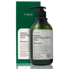VIBAS Derma積雪草99%洗髮精, 500g, 1瓶