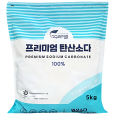 고구려디엠 워싱소다 / 미국산 프리미엄 탄산소다 5k 탄산나트륨, 1개, 5kg
