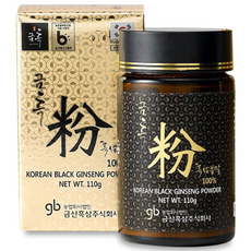 금흑분 흑삼분말 110g (구증구포 흑삼 100%), 1개