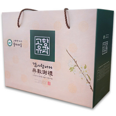 (무료배송) 고향유과 찹쌀혼합유과 500g 선물세트 설 추석 어르신 한과 유과 명절, 500g × 1세트, 1세트