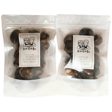 1팩+1팩 동결건조 말린 건 야채 건강 과자 표고버섯칩, 2팩, 80g